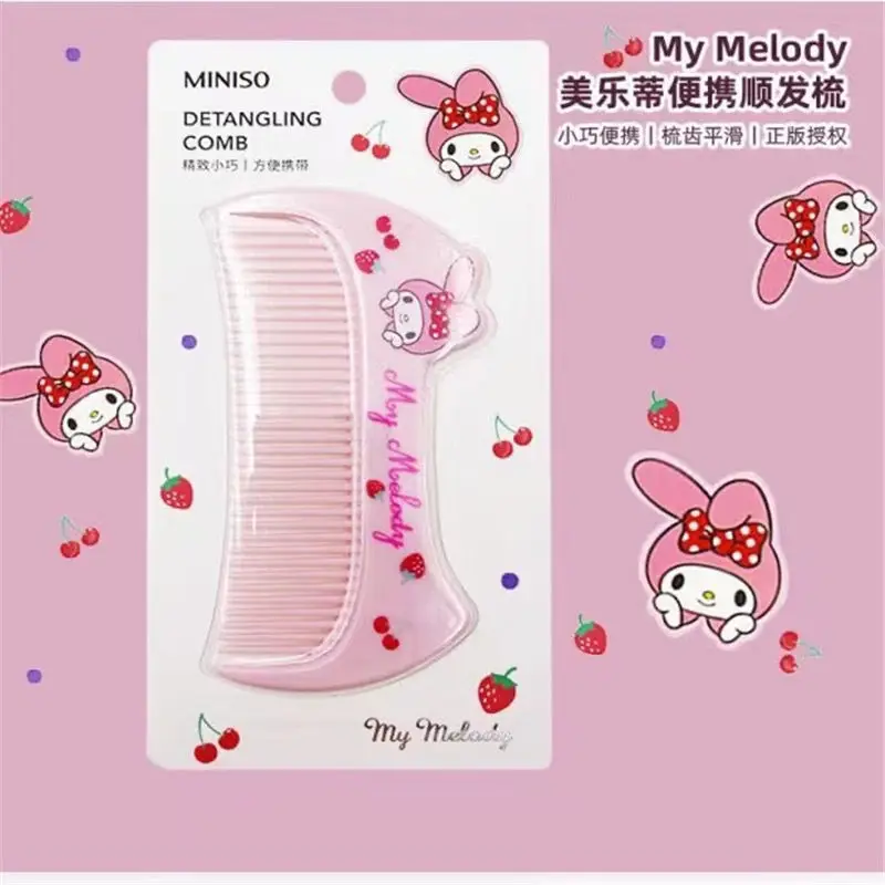 

MINISO Sanrio Melody Comb Girl милая и компактная Портативная Домашняя Мелодия портативный Прорезыватель