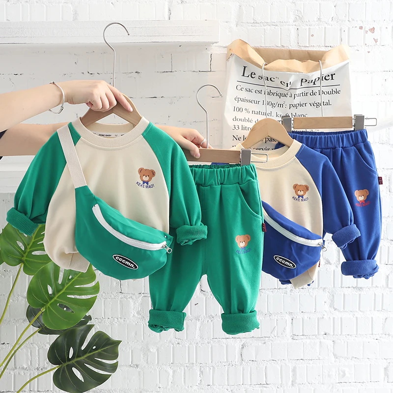 

KKM-Baby clothes Spring Autumn Boys Girls Clothes Baby Boys Girls Long Sleeve cute cartoon animal prints