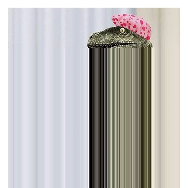 

New Funny Dinosaur Shower Curtain Bathroom Curtain With Hook Cartoon Bathing Dinosaur Fabric Shower Curtain For Children