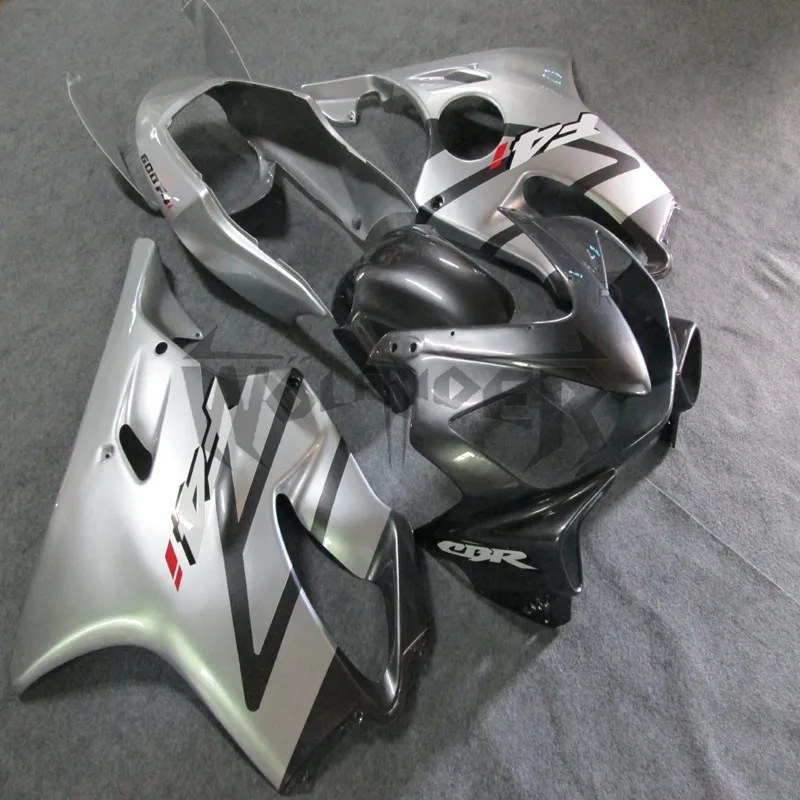 

Литьевая форма обтекатель для CBR600F4i 2004 2005 2006 2007 Серебряный CBR600 F4i 04 05 06 07 комплект обтекателей для кузова мотоцикла