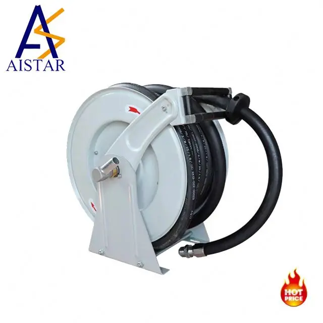 

--Hot sell Gas Station automatic Spring Rewind roll up Hose Reel