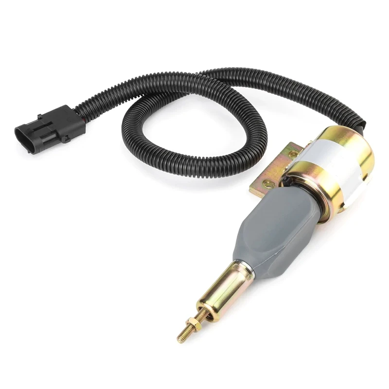 12 В стопорный электромагнитный клапан для Cummins Hyundai Электромагнит отключения