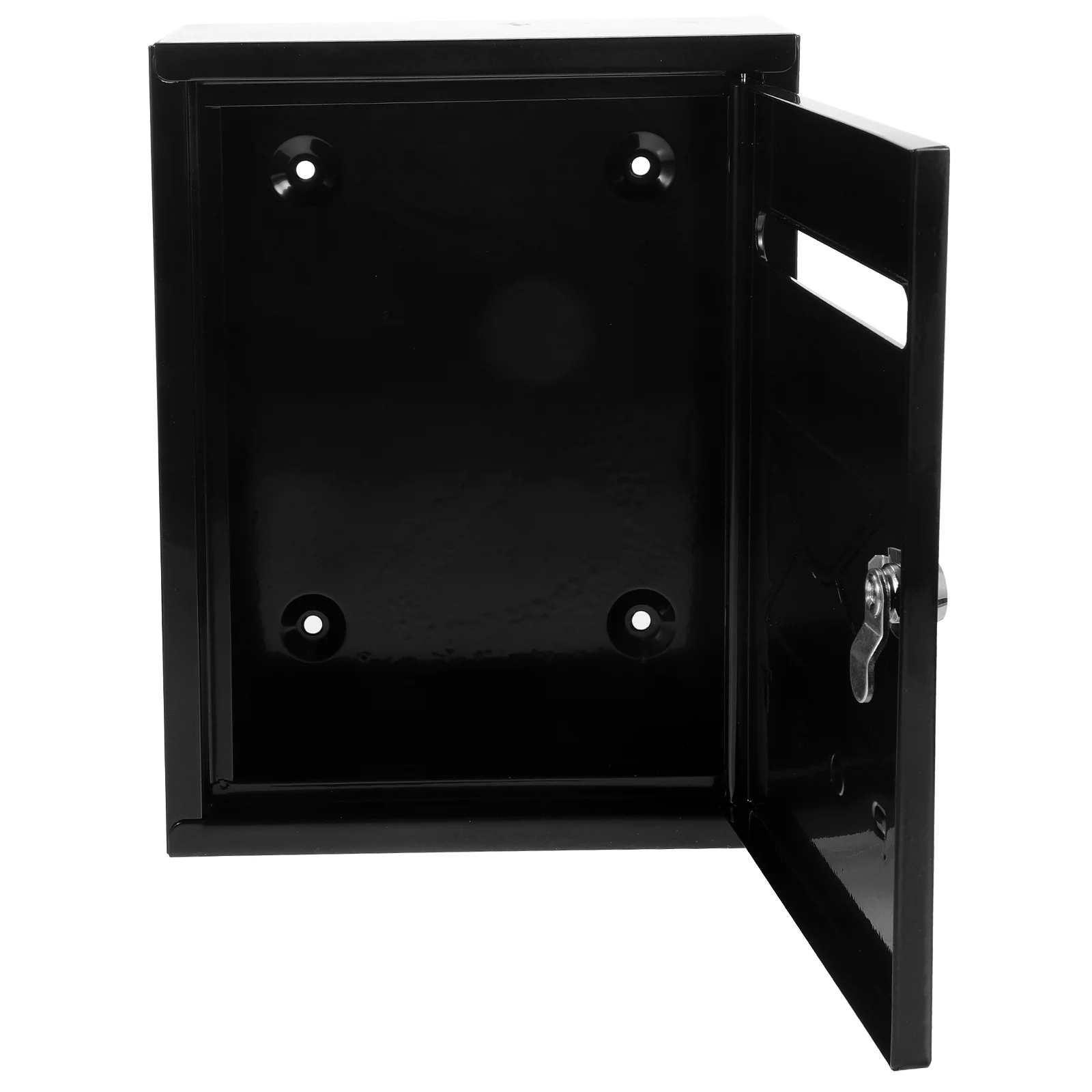 

Locking Letter Box Doorway Vintage Mailbox Locking Rain-proof Newspaper Box