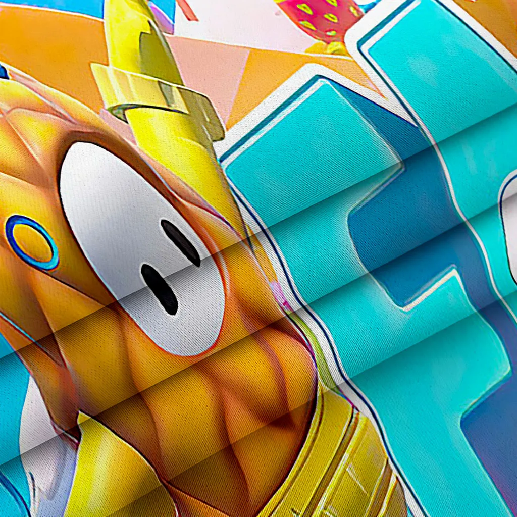 Высококачественная 3d занавеска на заказ цвет Кетон аниме мультяшная роскошная 3D