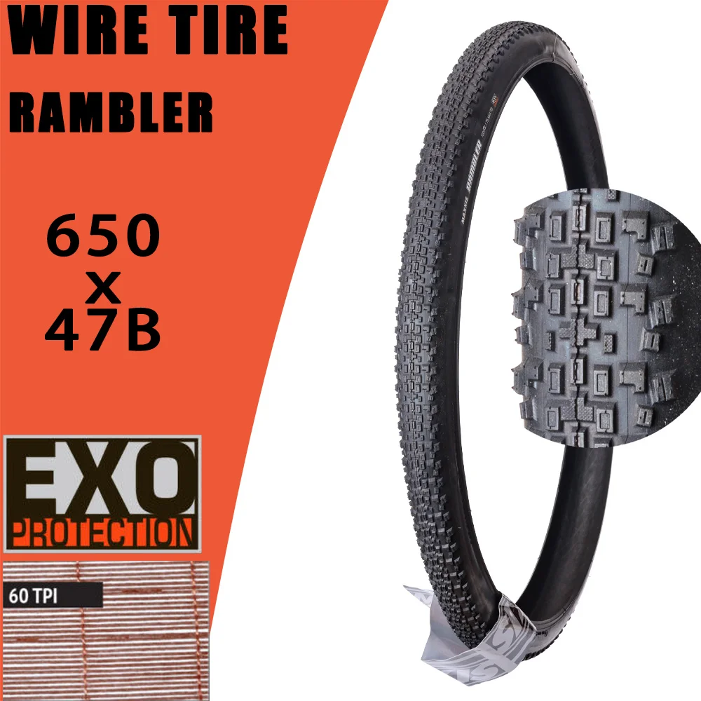 MAXXIS RAMBLER WIRE 700x40C/45C 650x47B гравий/приключения гравий и внедорожные гоночные шины для