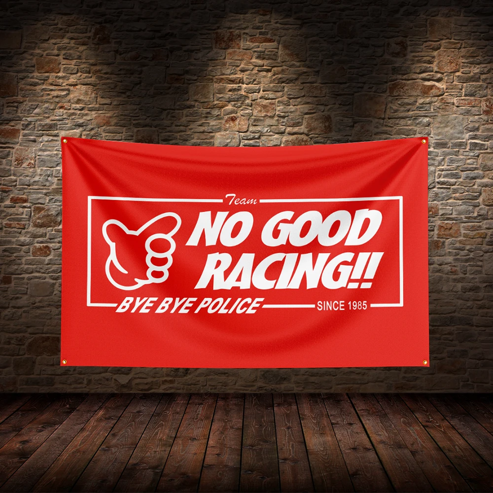 3x5 футов N-No good racings флаг полиэстер печатные автомобильные флаги для декора
