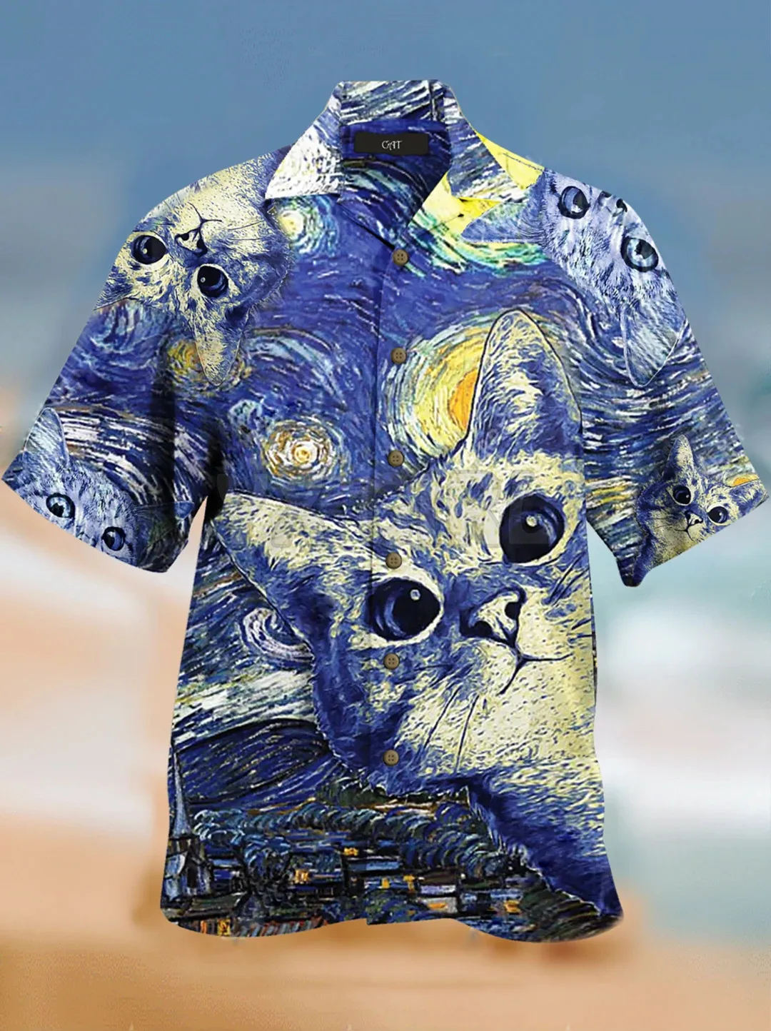 Cats Saint Patrick's Day Hawaiian Shirt 3D All Over Printed Hawaiian Shirt Men's For Women's Harajuku Casual Shirt Unisex