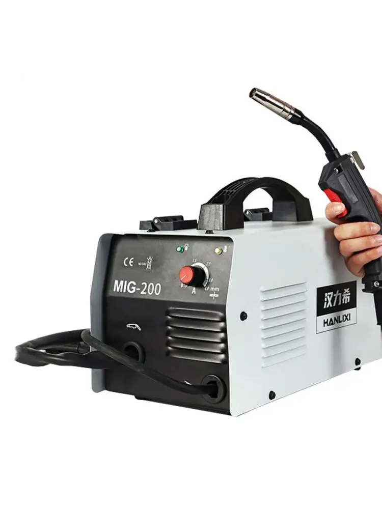 5000W 200A MIG Welding Machine No Gas Small Semi-automatic for MIG Welder Flux Core Wire Gasless Welding Machine Inverter