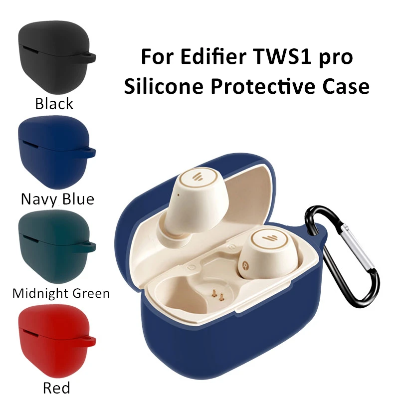 

Мягкий силиконовый чехол для EDIFIER TWS1 Pro, защитный чехол для наушников с защитой от падения, аксессуары для беспроводных наушников tws1 pro
