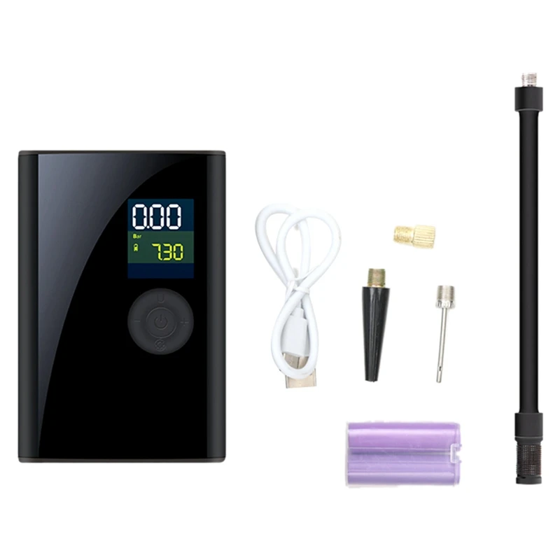 

МАч X2 Автомобильный Электрический воздушный насос, Мини Портативный беспроводной насос для накачки шин, воздушный компрессор, велосипед, м...