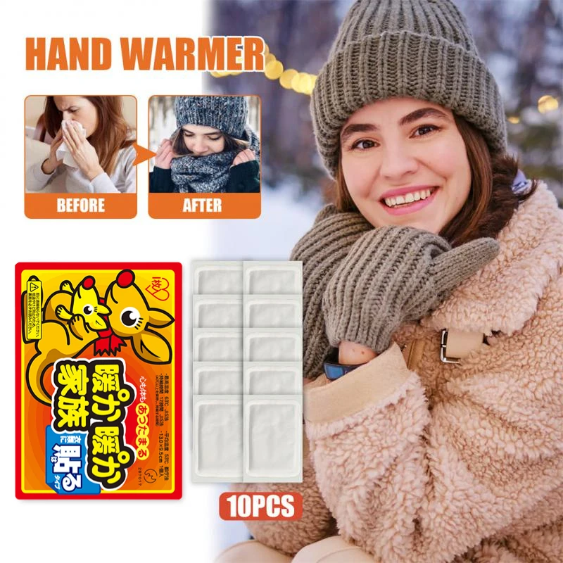 

One-time Baby Warmer Sticker Self-heating Cold-proof Body Warming Abdomen Paste Home Winter Safe Gadgets Patch Hot Pads Health