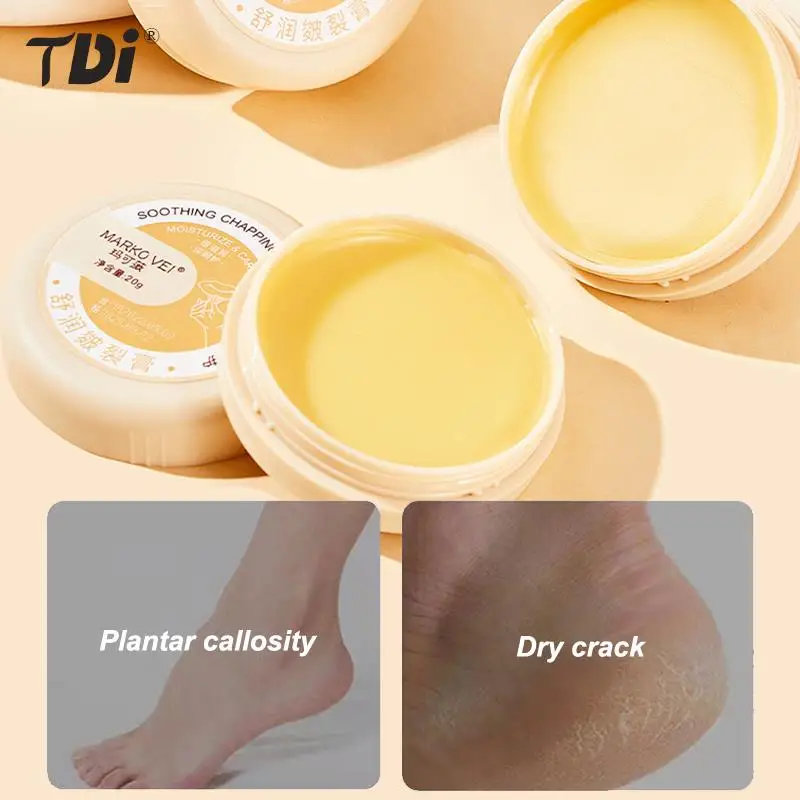 

20g Anti-Drying Crack Foot Cream Heel Cracked Repair Cream Removal Dead Skin Hand Feet Care