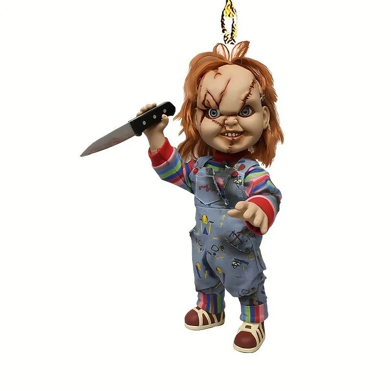 

Автомобильная подвеска из фильма «ужасы», украшение для автомобиля, подвесная подвеска-качели, украшение для зеркала заднего вида, аксессуары для интерьера, подарок на Хэллоуин, игрушка