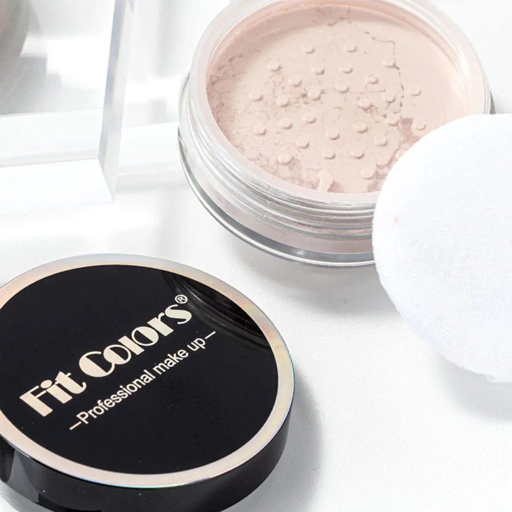 

Waterproof Oil-control Loose Powder Long-lasting Face Compact Setting Powder Makeup Cosmetics For Women Foundation Cosmetics