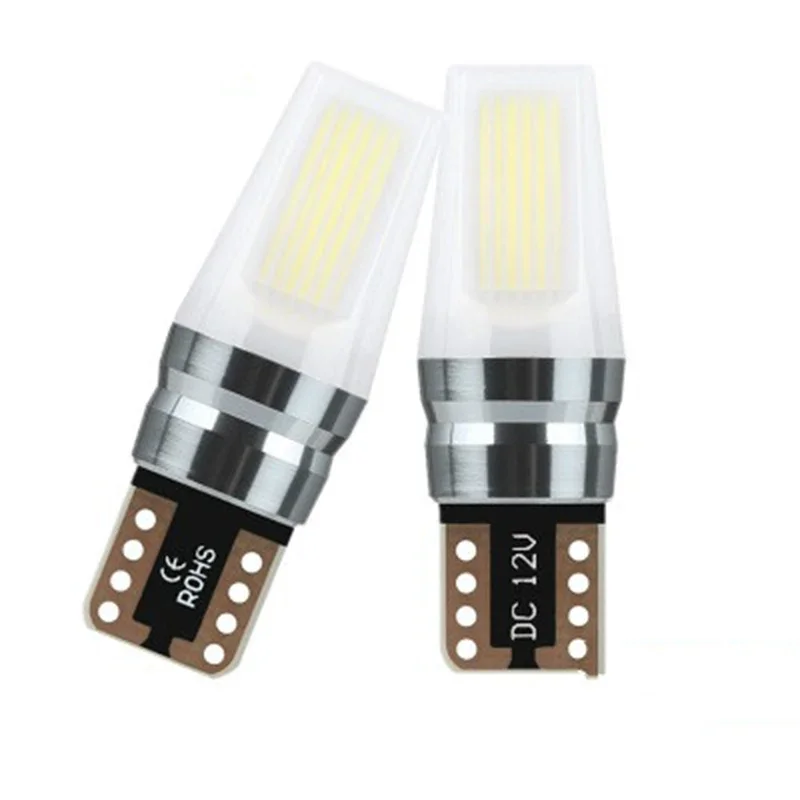

2 шт. Новый стиль T10 светодиодный W5w высокое яркий автомобильный светильник сигнальные лампы Canbus 12V автоматический поворот Габаритные огни светильник s Клин парковочная Лампа 6000K белый