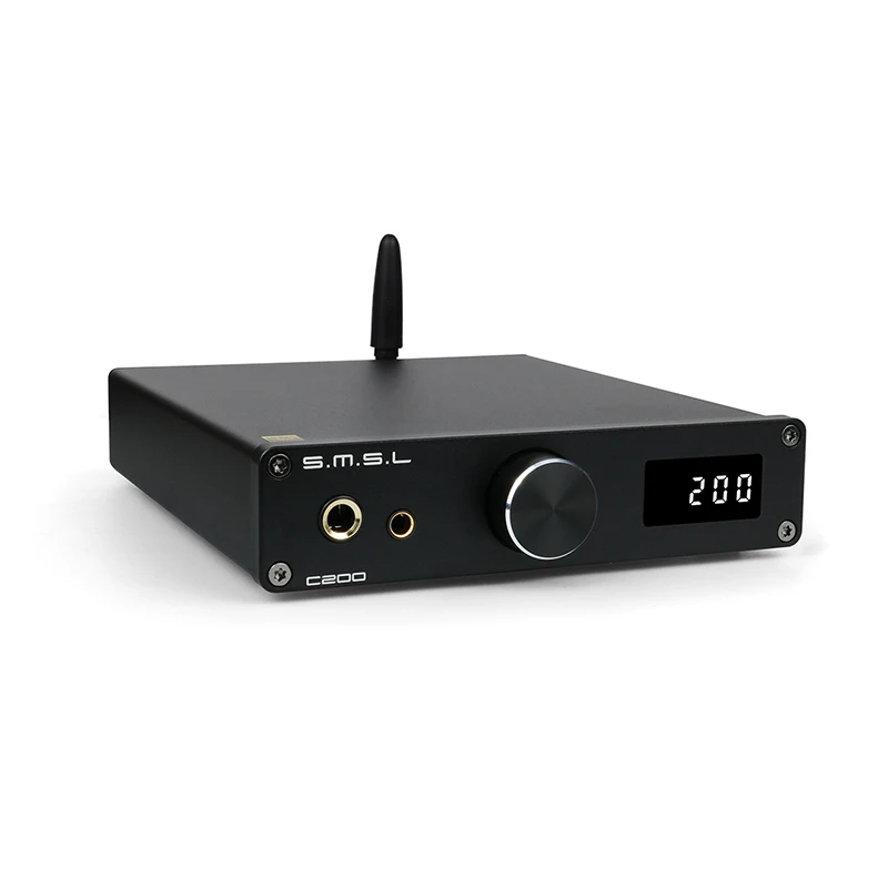 ЦАП SMSL C200 ES9038Q2M OPA1612A * 4 TRS сбалансированный мм 6 35 выход Bluetooth 5 0 DSD512 32 бит 768 кГц для