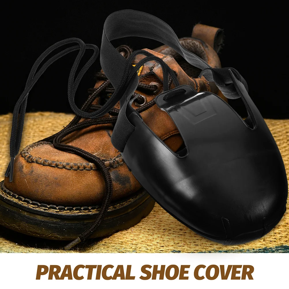 2 пары противоударных бахил рабочая обувь со стальным носком многоразовые кепки