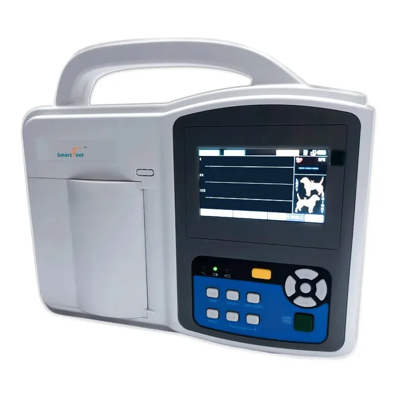Smart F Vet Портативный электронный цифровой одноканальный электрокардиограф