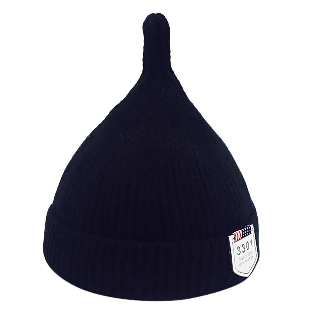 

Funny Needle Top Caps Kids Boys Girls Winter Knitted Hat Soft Cute Cartoon Curled Knit Cap Children Warm Beanie Bonnet