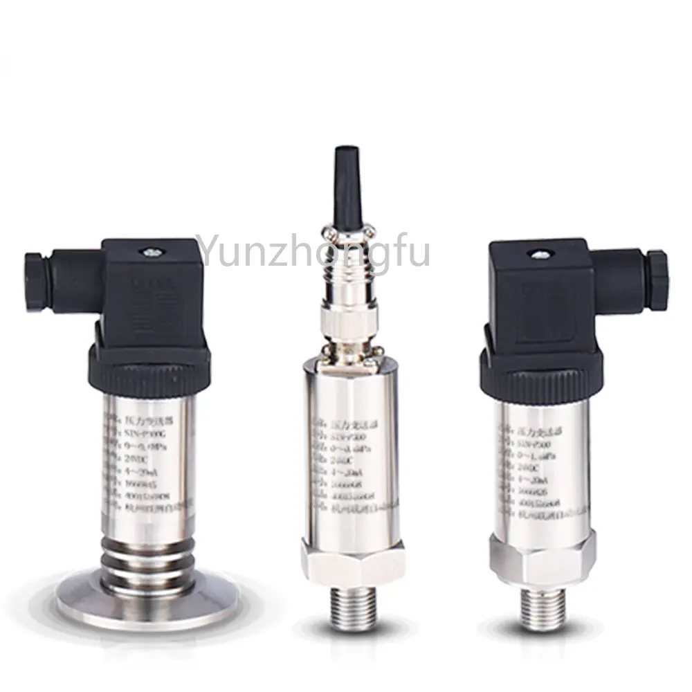 

Промышленный датчик давления воды и воздуха 0,5 бар, преобразователь 400 бар, зажим, санитарный передатчик давления диафрагмы