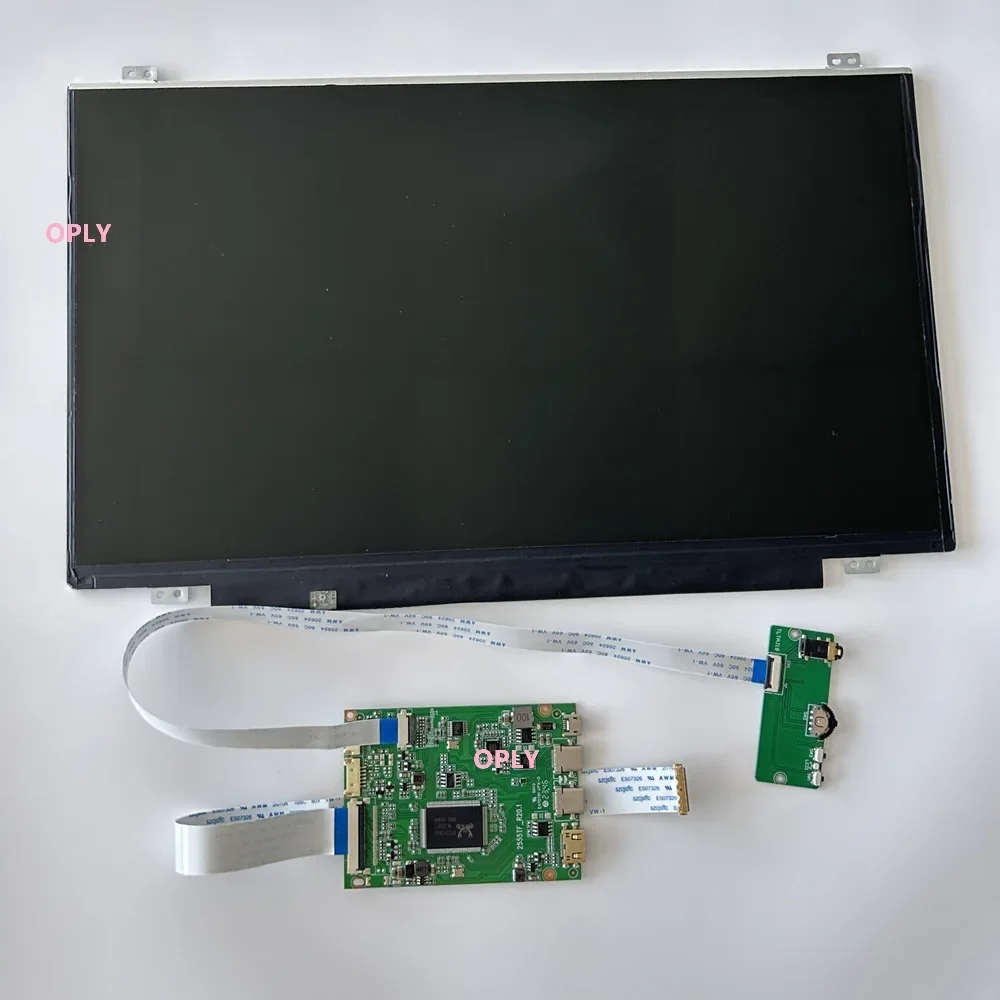 Плата контроллера 2 типа C mini HDMI-совместимая сделай сам + 14 &quot14 дюймов 1920X108 0 IPS EDP