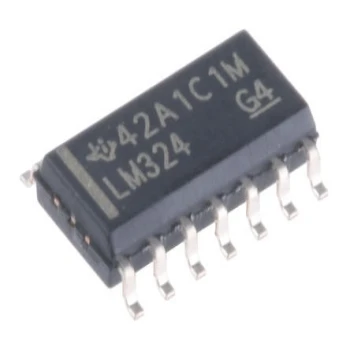 

LM324DR Операционные усилители Op Amp Quad усилитель с высоким коэффициентом усиления 16 В/32 В 14-контактный SOIC T/R Интегральные схемы ic чип LM324DR