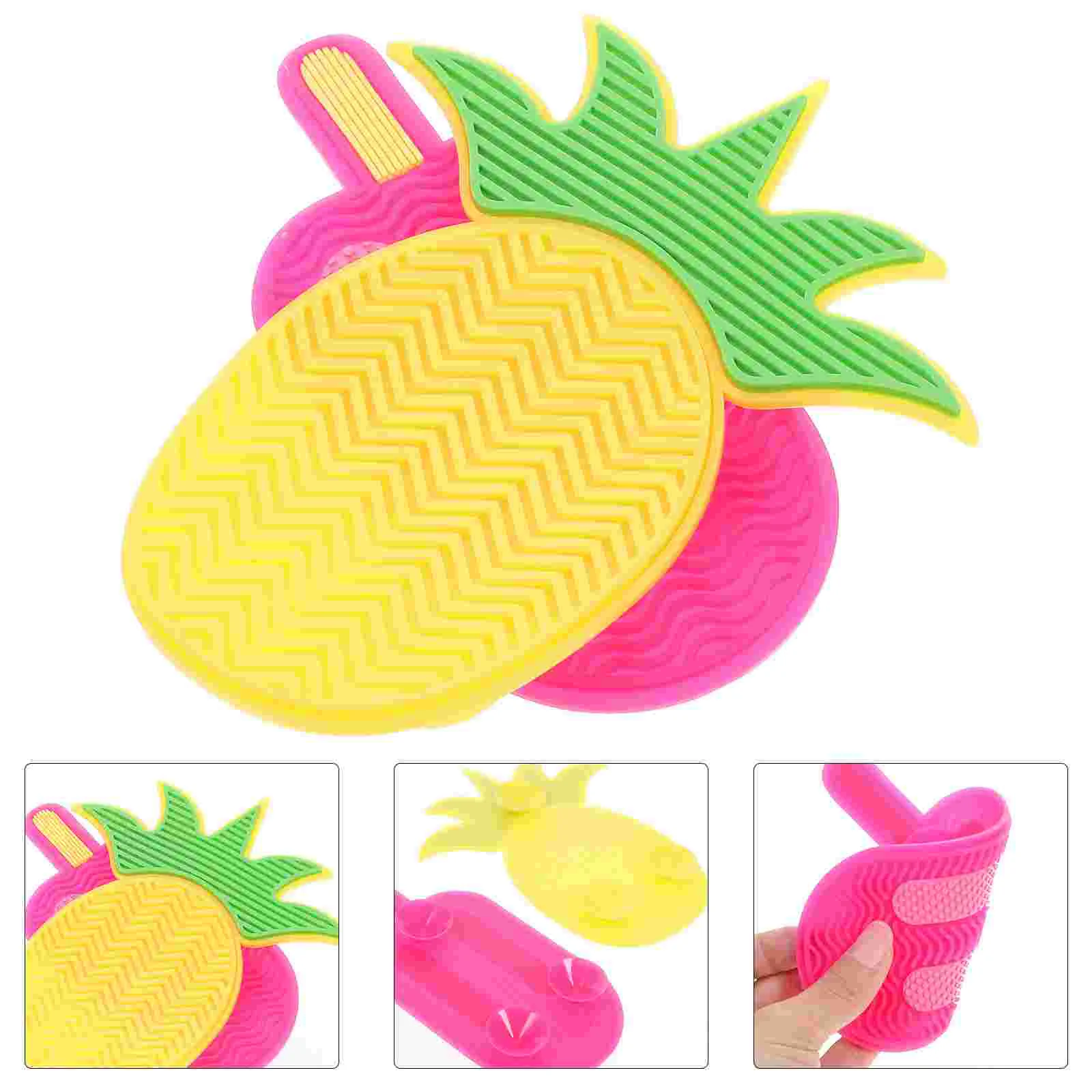 

Brush Makeup Mat Cleaner Cleaning Padscrubber Beauty Brushes Washing Silicone Suction Cup Supplies Tool Clean Tools