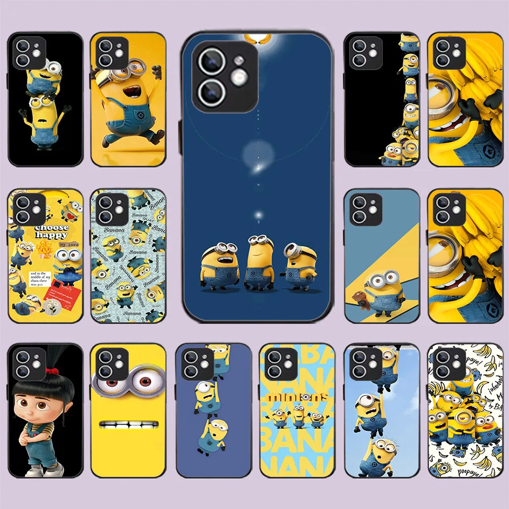 WRA-2 Черный гибкий чехол из ТПУ с рисунком M-Minions для Huawei Y5 6 7 8 9 Nova 3 Prime