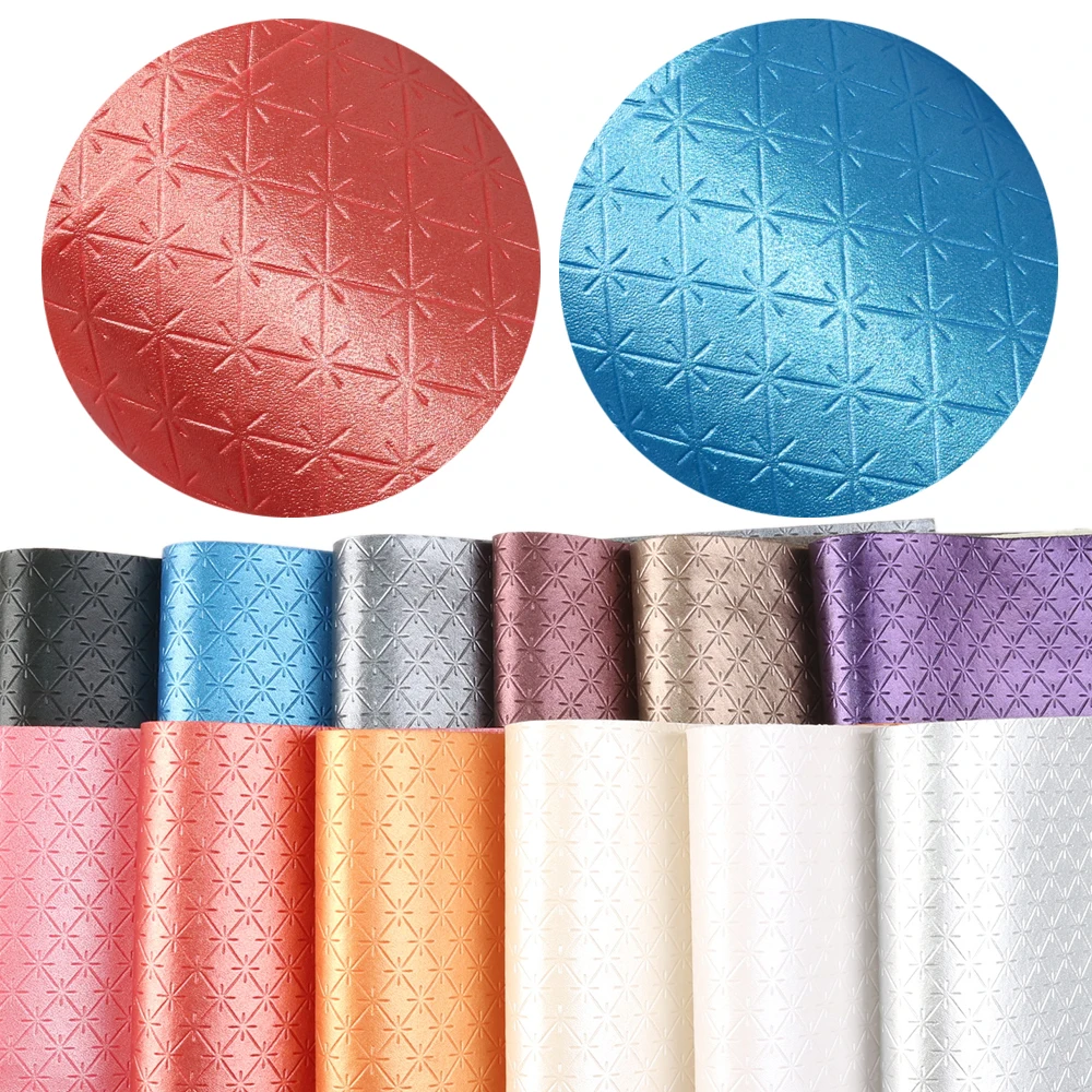 Pearlescent Synthetic Faux Leather Sheet Diy Making Hair Bows Earrings Gift Bag Decor Vinyl