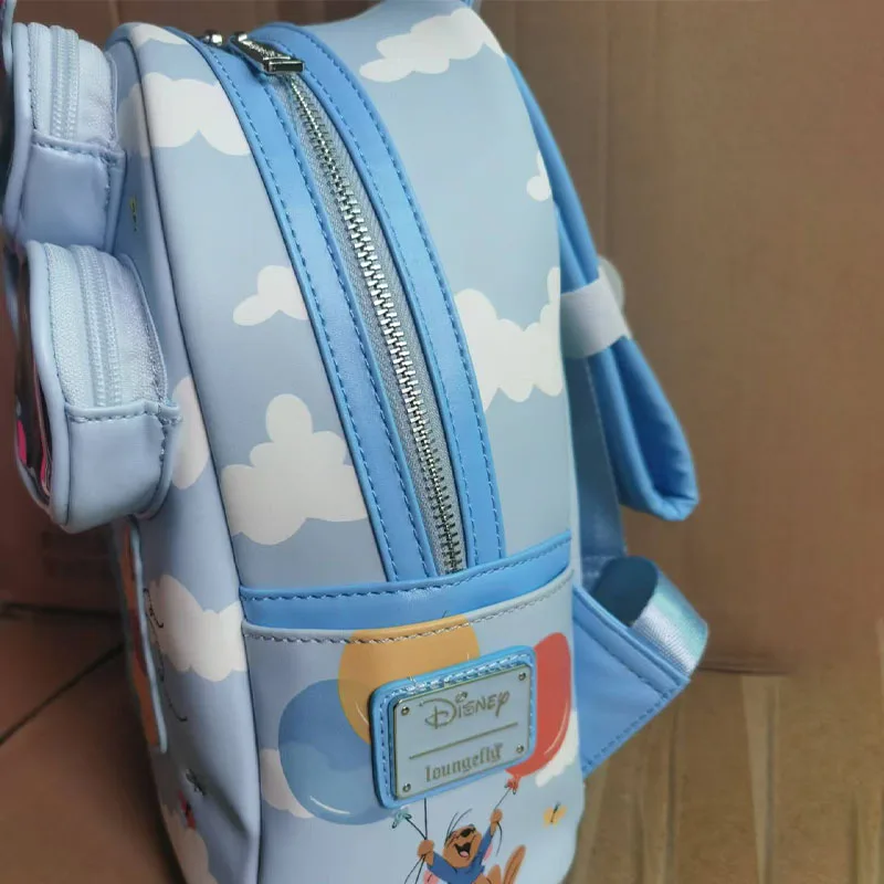 Loungefly Disney Винни Питер Пэн 70-летия с мультяшным принтом двойная сумка на плечо