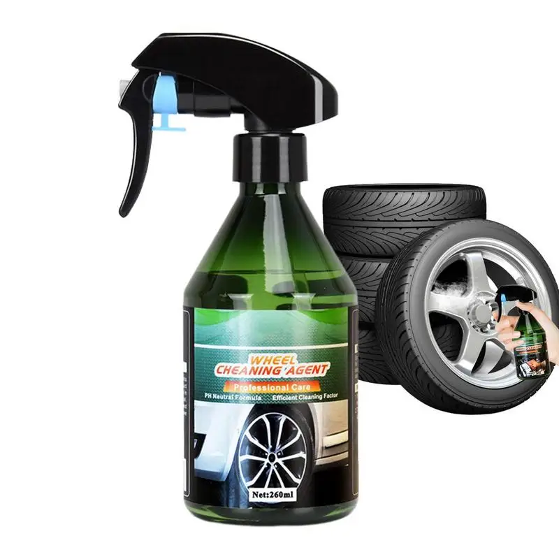 

Wheel Cleaning Spray Car Brake Spray Remover For Cleaning Wheel Portable Rust Remover And Car Maintenance Care Spray Tire Shine