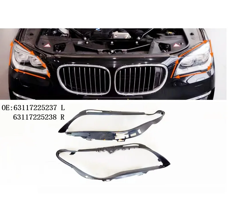 

Уплотнительная лента для передней фары BMW серий 7 F01 F02 2009-2015