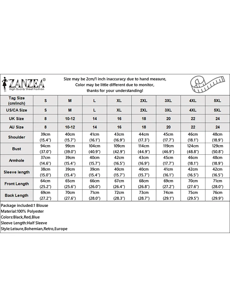 Летняя полосатая рубашка ZANZEA с V-образным вырезом и рукавом до локтя модная