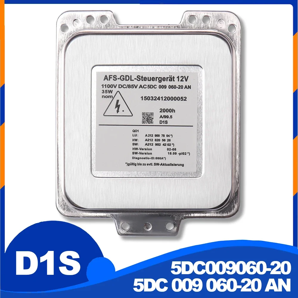 5DC 009060 -20 20 00906020 009 060-20 AN Ксеноновый балластный модуль HID D1S блок 35 Вт для Mercedes-Benz W212