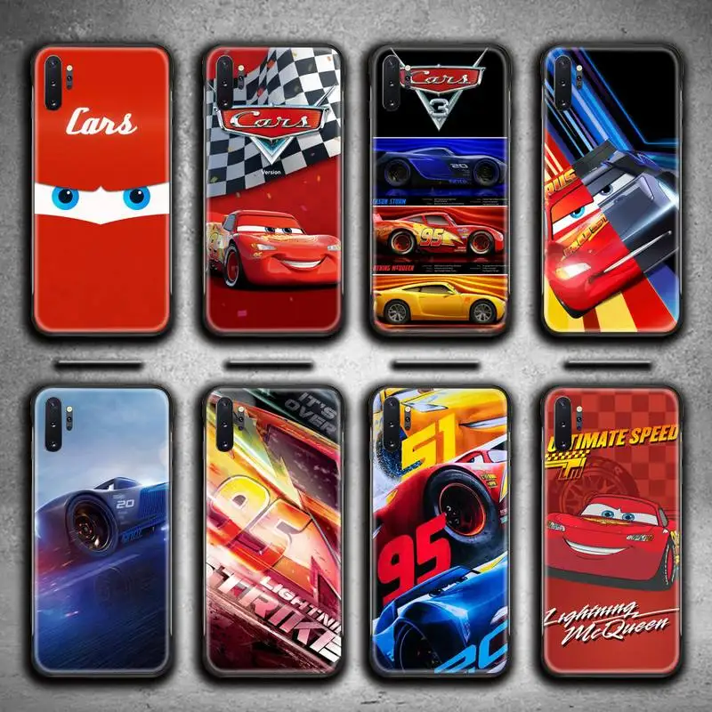 

Cars Lightning McQueen 95 Phone Case For Samsung Galaxy Note20 ultra 7 8 9 10 Plus lite M51 M21 M31S J8 2018 Prime