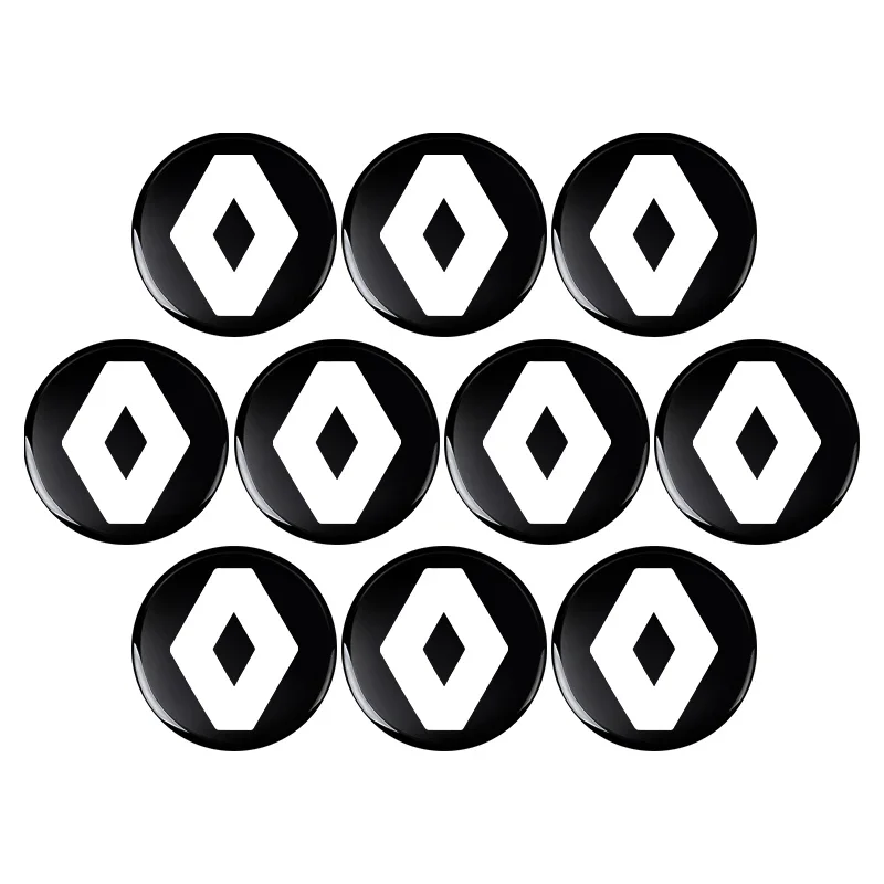 

Для Renault Megane 2 3 4 Twingo Clio Talisman Captur Trafic Kwid Scenic Новый 14 мм брелок с логотипом автомобиля наклейка для ключа дистанционного управления автомобиля