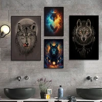 wolf movie posters kraft paper prints and posters vintage decorative painting