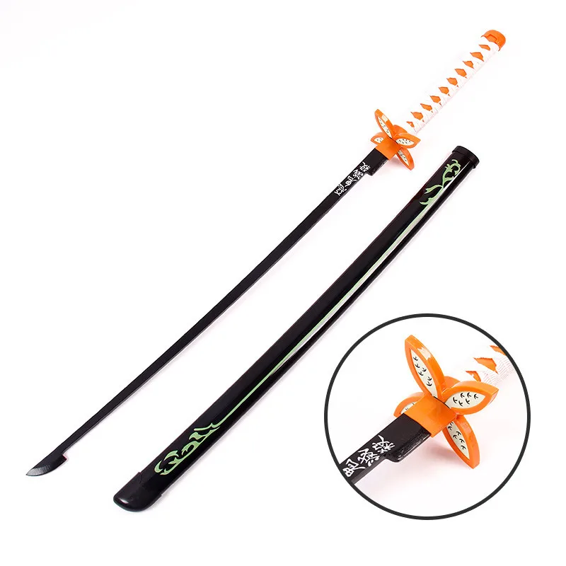 

Demon Slayer 76CM/104CM 1:1 Katana Sword Arms Sunwheel Knife Kamado Tanjirou Anime Weapon Model Ninja Kids Toys Cosplay Prop