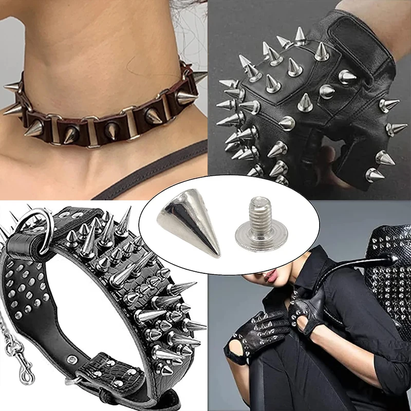 Круглые конусные шипы 200-10 шт. металлические для деревьев шпильки сделай сам