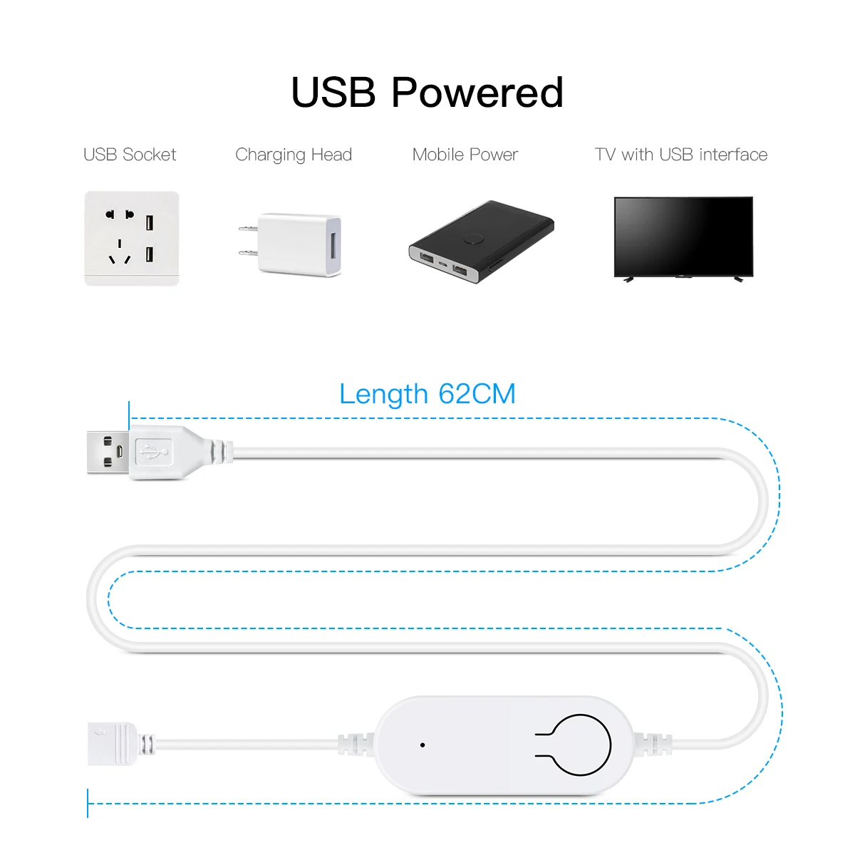 Умный Контроллер Wi-fi Rgb Usb 5 В Tuya 4-полосное Соединение Для Светодиодных Лент