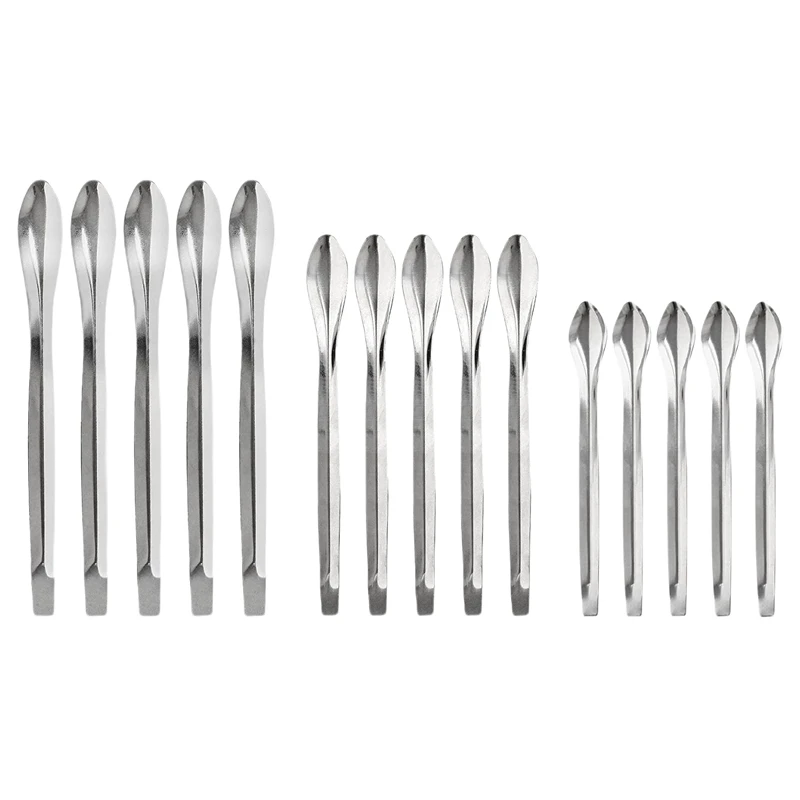

Lab Spatula Stainless Steel 15 PCS Lab Spoon Micro-Scoop Laboratory Tiny Spoon for Reagent Sampling Mixing