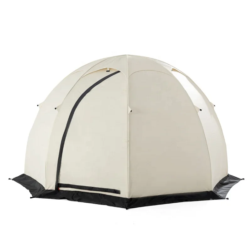 

Outdoor camping hemispherical octagonal tent four seasons thickened windproof rain sunscreen park picnic beach field tent