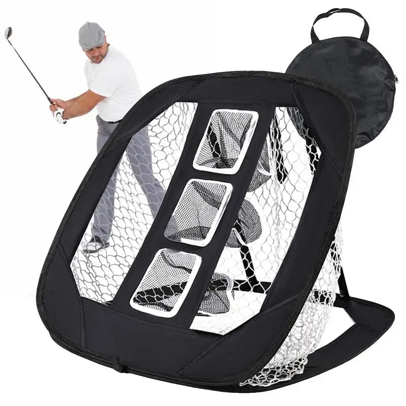 

Golf Practice Chipping Net Collapsible Golf Net For Backyard Golfing Target Net For Indoor Outdoor Backyard Accuracy And Swing