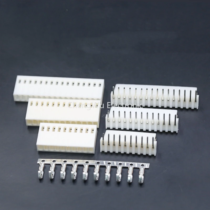 

10 комплектов коннекторов KF2510 шаг 2,54 мм 2/3/4/5/6/7/8/9/10P прямоугольный разъем + Корпус + Обжим