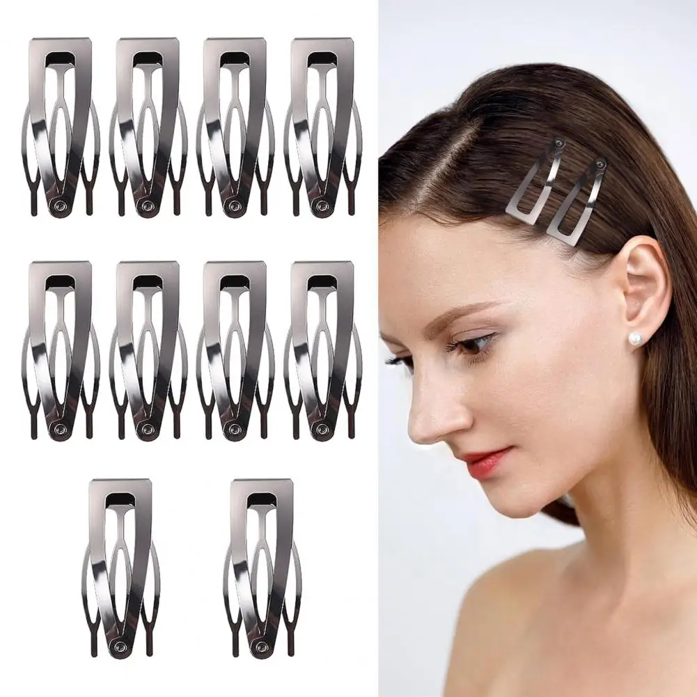 

Hair Pin Beautiful Color Hair Pins Vintage-inspired Hair Barrettes 10-pack Double Grip Metal Clips for Women Stylish Headdress