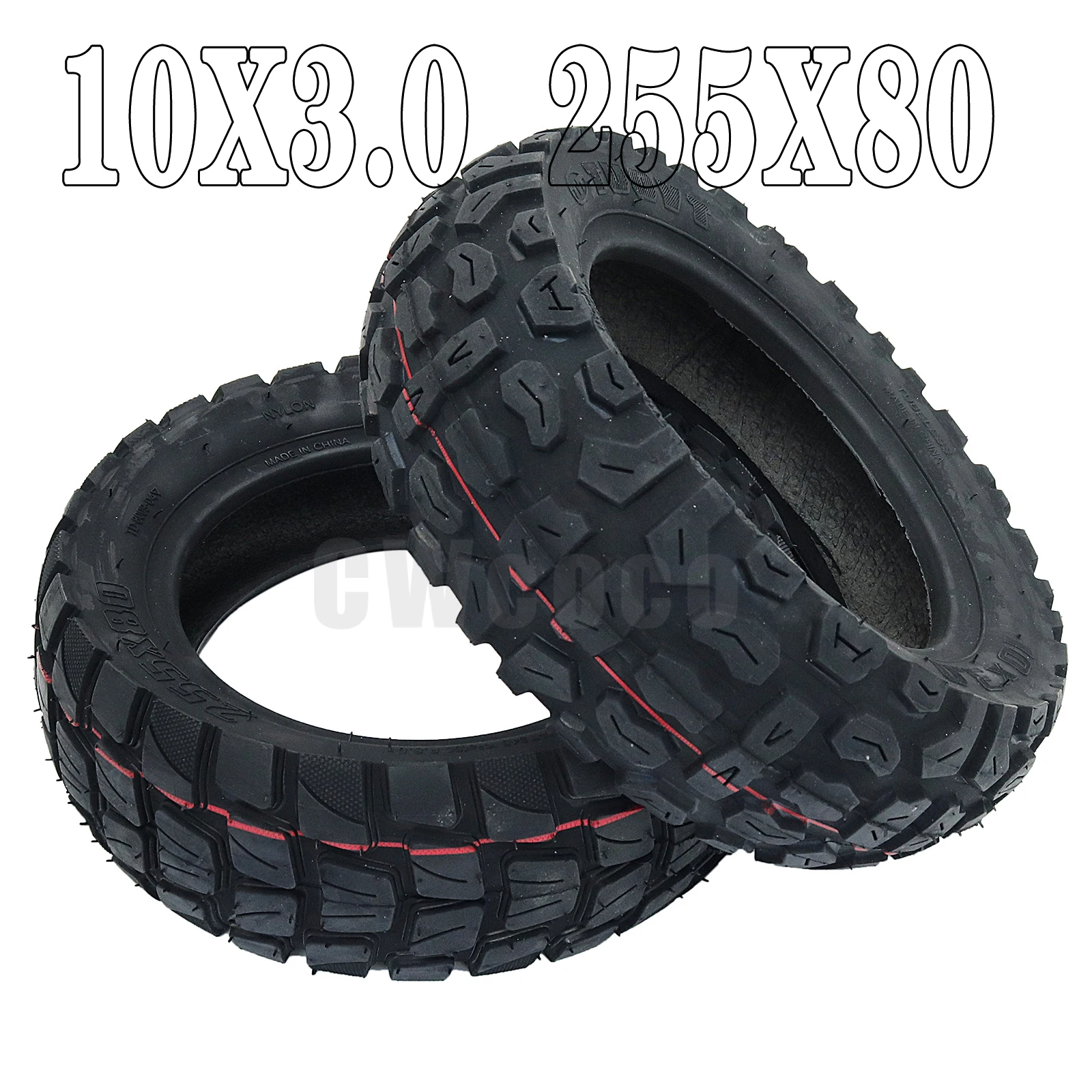 

10 Inch Tires 10X3.0 80/65-6 255X80 for Kugoo M4 Dualtron VICTOR LUXURY EAGLE Speedway 4 Zero 10X Electric Scooters Minimotors