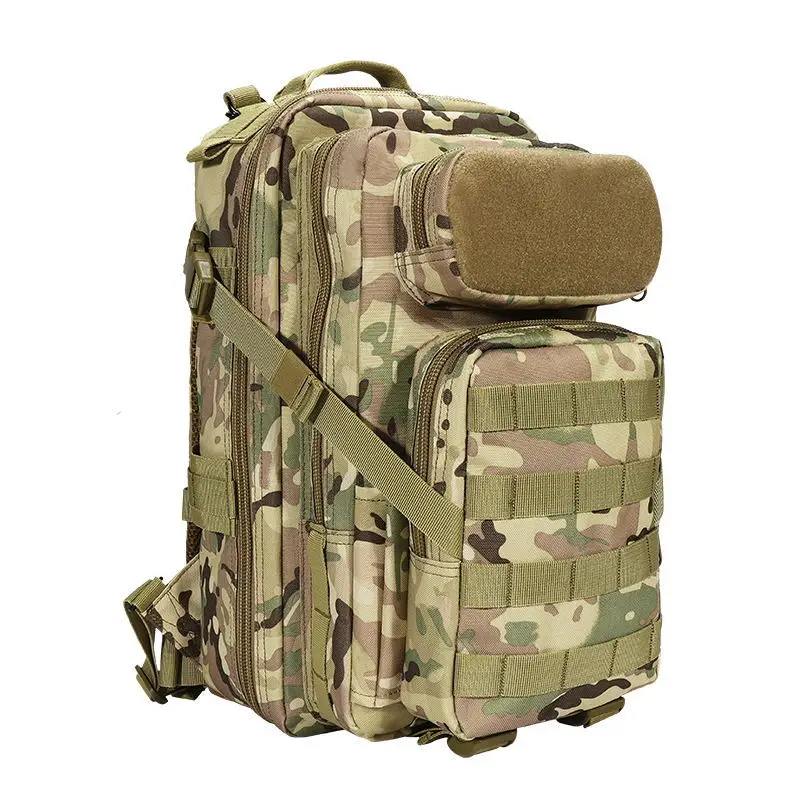 

High Quality Fabric 2022 New Tactical Backpack Camouflage Backpack Polyester Encrypted 600D 3P Backpack