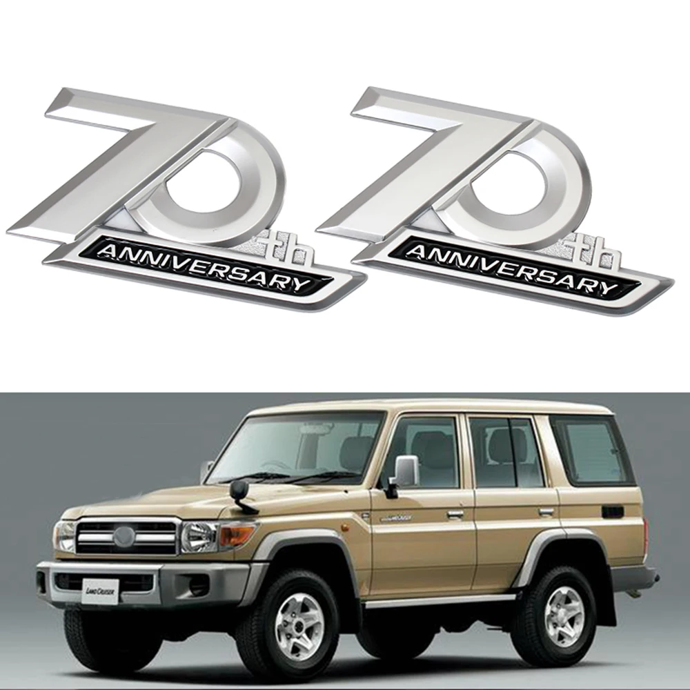 2 шт. наклейки для Toyota Land Cruiser LC70 LC76 LC77 LC79 FJ70 FJ76 FJ77 FJ79 FJ80