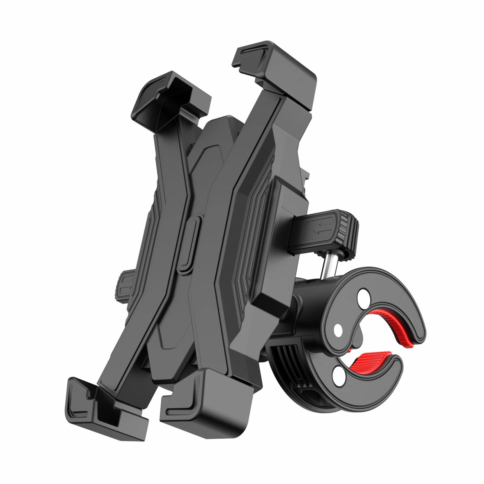 

Scratchproof Fixed Bike Phone Holder Outdoor Sports Cycling Adjustable ABS Universal Clip Accessories 360 Degree Rotation