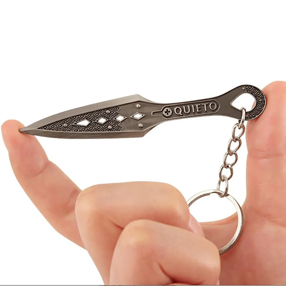 9 см Apex Legends Wraith Heirloom Kunai модель брелок для мужчин подростковый серебряный цвет